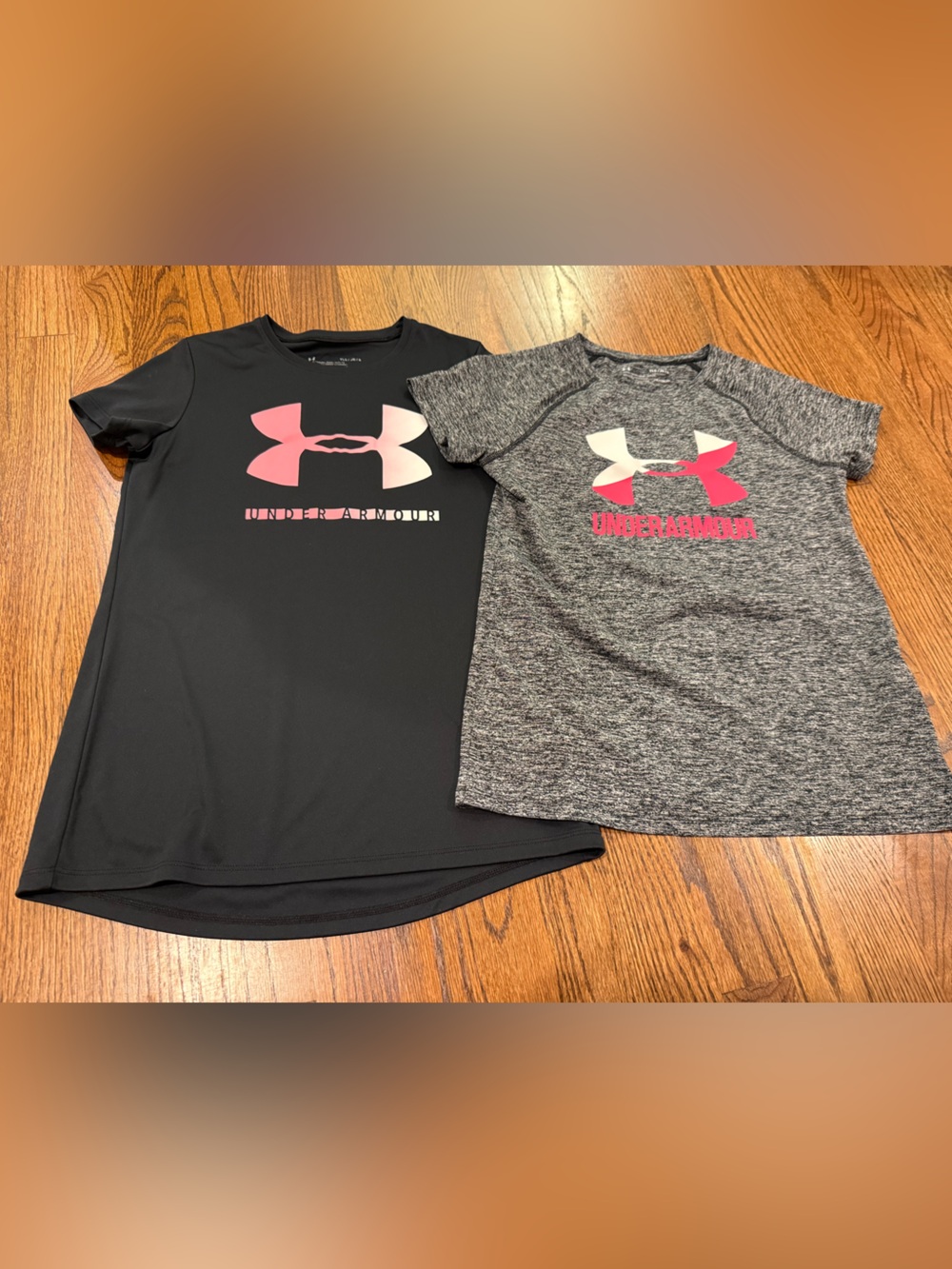 Youth Large Under Armour Kids' Short Sleeve Logo Tees